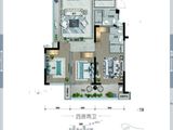 龙湖坤和春江华庭_4室2厅2卫 建面129平米