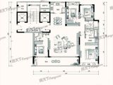 武汉城建融创奥璟园_4室2厅2卫 建面177平米