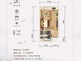 银凰庄_1室1厅1卫 建面40平米