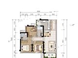 仪陇金科集美天悦_3室2厅2卫 建面93平米