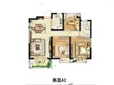 禹洲金陵郎廷_3室2厅1卫 建面87平米
