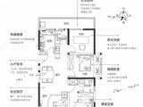 常绿东风宸苑_3室2厅2卫 建面116平米