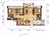信达华越公馆_4室2厅2卫 建面111平米