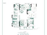 吉安县碧桂园公园里_4室2厅2卫 建面140平米