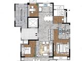 保利和府_3室2厅1卫 建面125平米