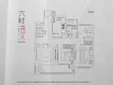融创工润淮海壹號六樟台_3室2厅1卫 建面101平米