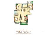 金帝新生活_3室2厅1卫 建面99平米
