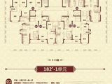 恒大绿洲_182#楼1单元户型图 建面0平米