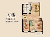 月亮岛御庭_3室2厅1卫 建面115平米