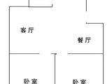 荣域书香苑_2室2厅1卫 建面90平米