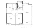 方正名门_3室2厅1卫 建面90平米