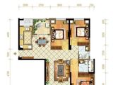 融信半山云顶_3室2厅2卫 建面119平米