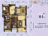 翠林新苑_3室3厅3卫 建面135平米