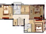 碧桂园龙山源著_4室2厅3卫 建面155平米