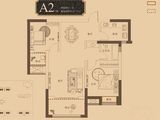 领城公园1857_2室2厅1卫 建面85平米