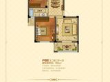 金色黎明_2室2厅1卫 建面89平米