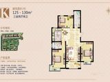 东方名郡_3室2厅2卫 建面125平米