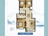 龙门山水华庭_3室2厅1卫 建面111平米