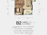 京熙帝景_3室2厅1卫 建面89平米