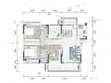 江南URD那溪谷2期_4室2厅2卫 建面135平米