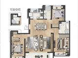 锦绣御澜_3室2厅3卫 建面128平米