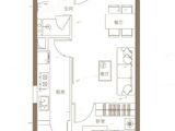 正商万熙天地_1室2厅1卫 建面54平米