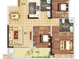 北京城房时代庄园_3室2厅2卫 建面104平米
