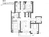 保利锦上_3室2厅2卫 建面101平米