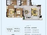南漳碧桂园_4室2厅2卫 建面125平米