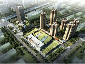 陕西新冠森房地产陇县综合体