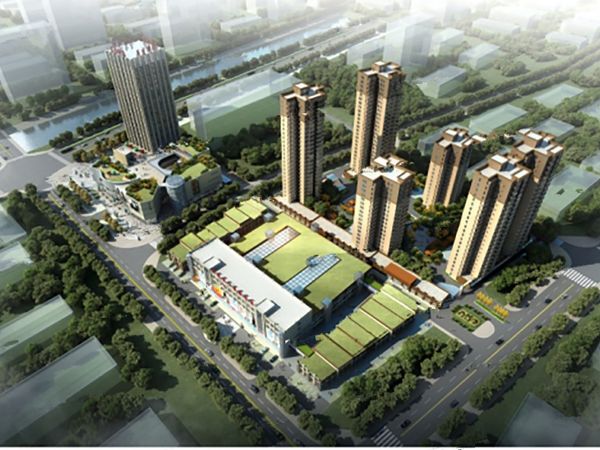 陕西新冠森房地产陇县综合体
