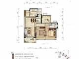 龙光玖榕府_2室2厅2卫 建面94平米