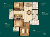 中都名郡_3室2厅2卫 建面135平米