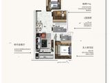 同德公馆_3室2厅1卫 建面110平米