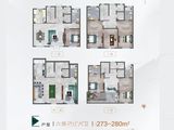 金能珠山壹号_6室3厅6卫 建面273平米