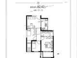 宝林枫景苑知翠里_3室1厅1卫 建面82平米