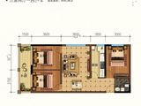 大理花韵水郡_3室2厅1卫 建面95平米