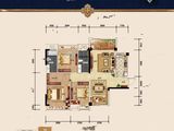 宁铁叠彩佳园_3室2厅2卫 建面108平米