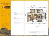 鸿通九熙府_3室2厅2卫 建面81平米