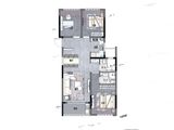 宝业云溪里_3室2厅2卫 建面95平米