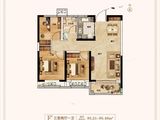 瀚宇天悦城_3室2厅1卫 建面95平米