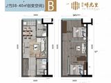 湾区时光里_2室2厅2卫 建面38平米