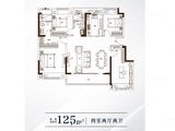 金辉栖湖云庭_4室2厅2卫 建面125平米