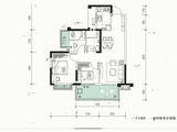 奥园瀚德誉江南_3室2厅1卫 建面79平米