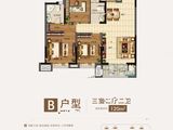 康城璟宸河畔_3室2厅2卫 建面120平米
