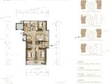 蓝绿和园_3室2厅2卫 建面115平米