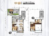 万山天玺_5室2厅3卫 建面155平米