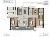东樾名庭_4室2厅2卫 建面143平米