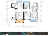 五象湖1号_3室2厅2卫 建面108平米