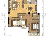 新元御景名墅_3室2厅2卫 建面148平米